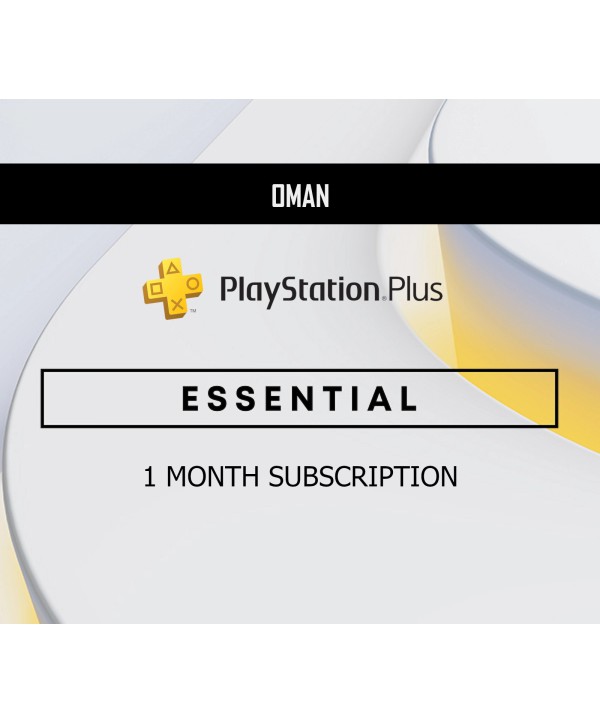 PlayStation Plus Essential 1 Month Subscription OM PlayStation 4 Key 